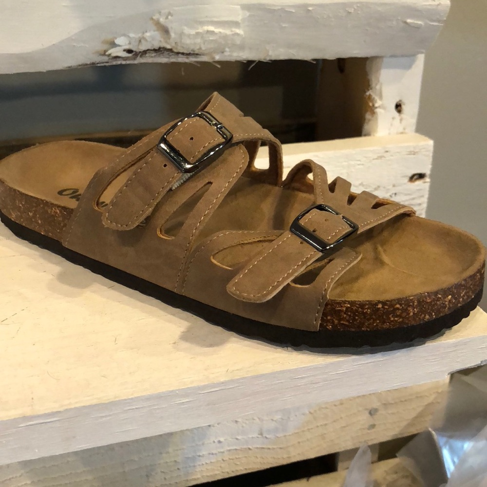 Outwood taupe sandal